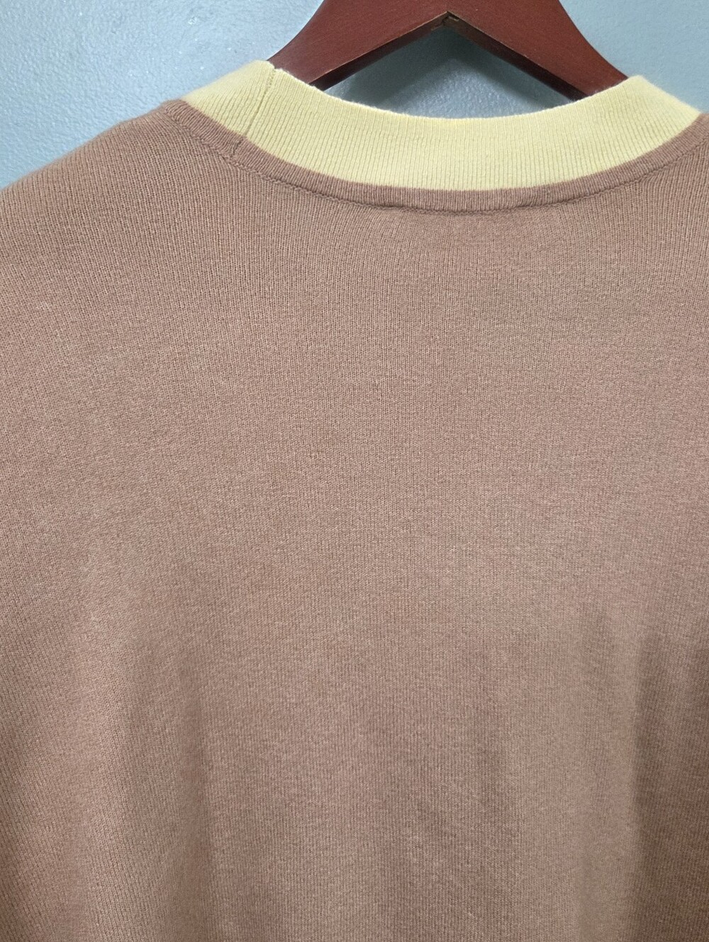 Ann Taylor Wool Blend Sweater Cardigan Womens Size Large Fall Cozy Neutral - Picture 9 of 13